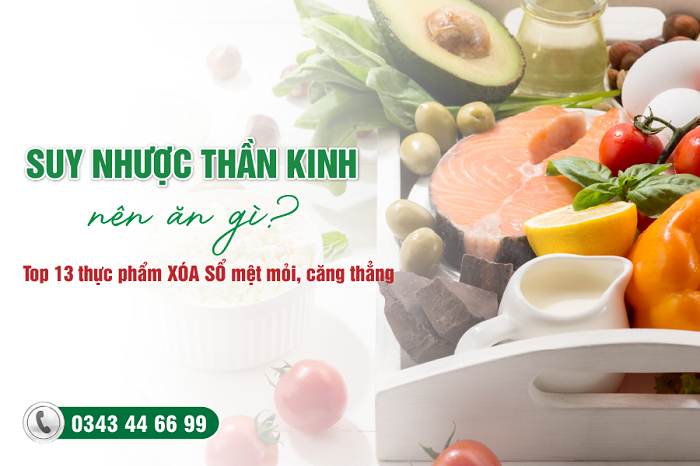 suy nhược thần kinh nên ăn gì