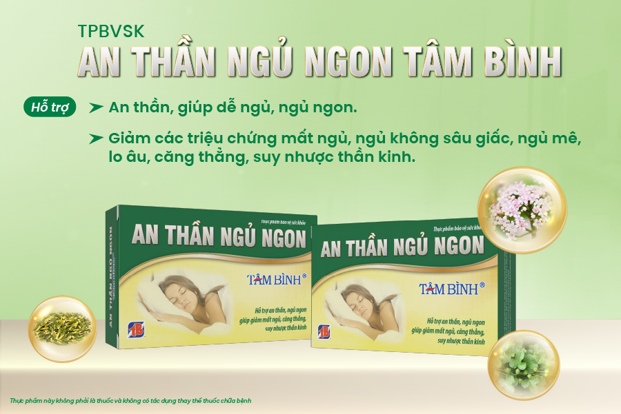 An thần ngủ ngon Tâm Bình 