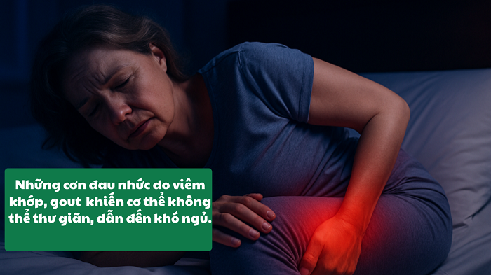 Nguyên nhân mất ngủ do mắc bệnh mạn tính