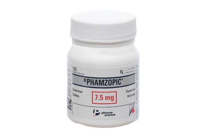 Phamzopic 7.5mg - Thuốc chữa mất ngủ ngắn hạn 